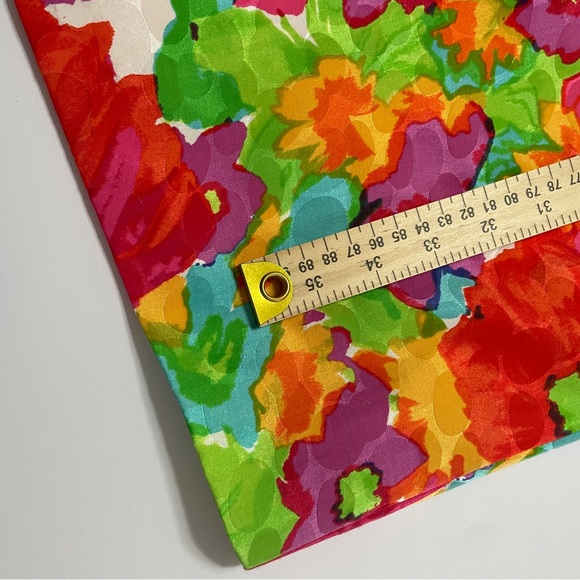 David Meister Dress Womens Size 4 Floral Sleeveless Silk Blend Classic Old Money - Picture 9 of 9